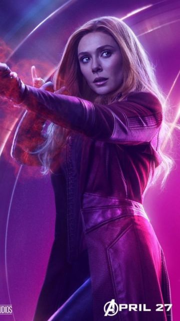 Elizabeth Olsen como La Bruja Escarlata