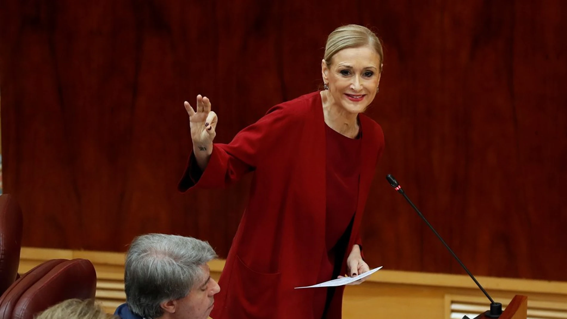 La presidenta de la Comunidad de Madrid, Cristina Cifuentes La presidenta de la Comunidad de Madrid, Cristina Cifuentes