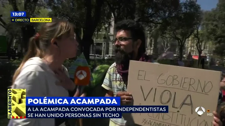 acampada acampada