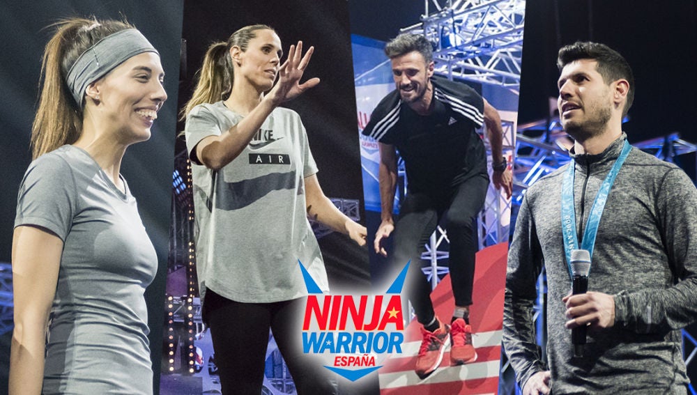 Los deportistas de élite que competirán en la segunda edición de 'Ninja Warrior' España