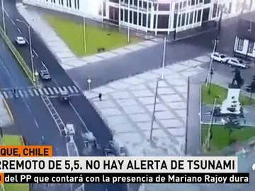 Terremoto de 5,5. No hay alerta de tsunami Terremoto de 5,5. No hay alerta de tsunami