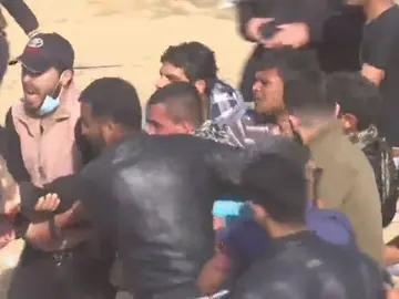 Nuevos enfrentamientos en la frontera de Gaza Nuevos enfrentamientos en la frontera de Gaza