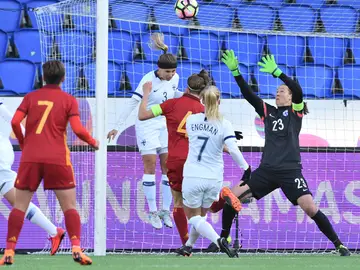Momento del partido entre España y Finlandia Momento del partido entre España y Finlandia