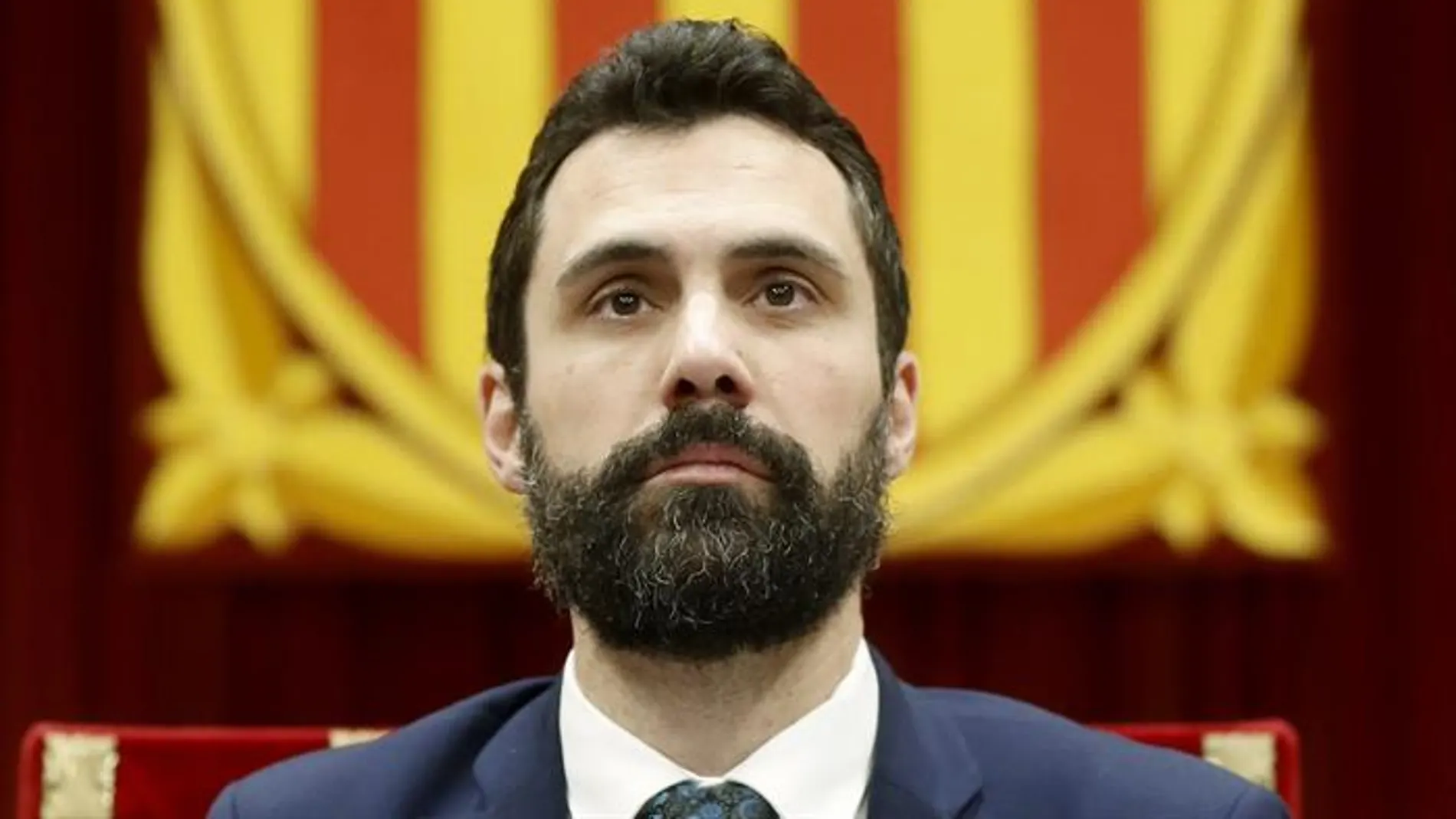 El presidente del Parlament, Roger Torrent El presidente del Parlament, Roger Torrent