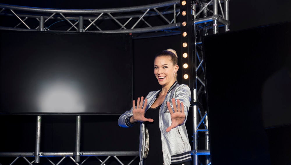 La presentadora Patricia Montero nos acercará a los concursantes a pie de pista en 'Ninja Warrior'
