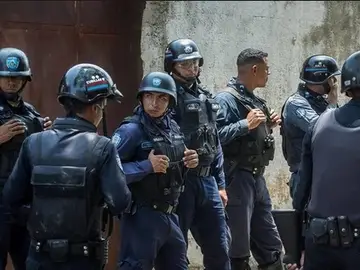 Varios agentes de la Policía de Venezuela Varios agentes de la Policía de Venezuela