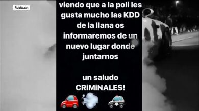 Denuncian carreras ilegales en un polígono industrial de Rubí 