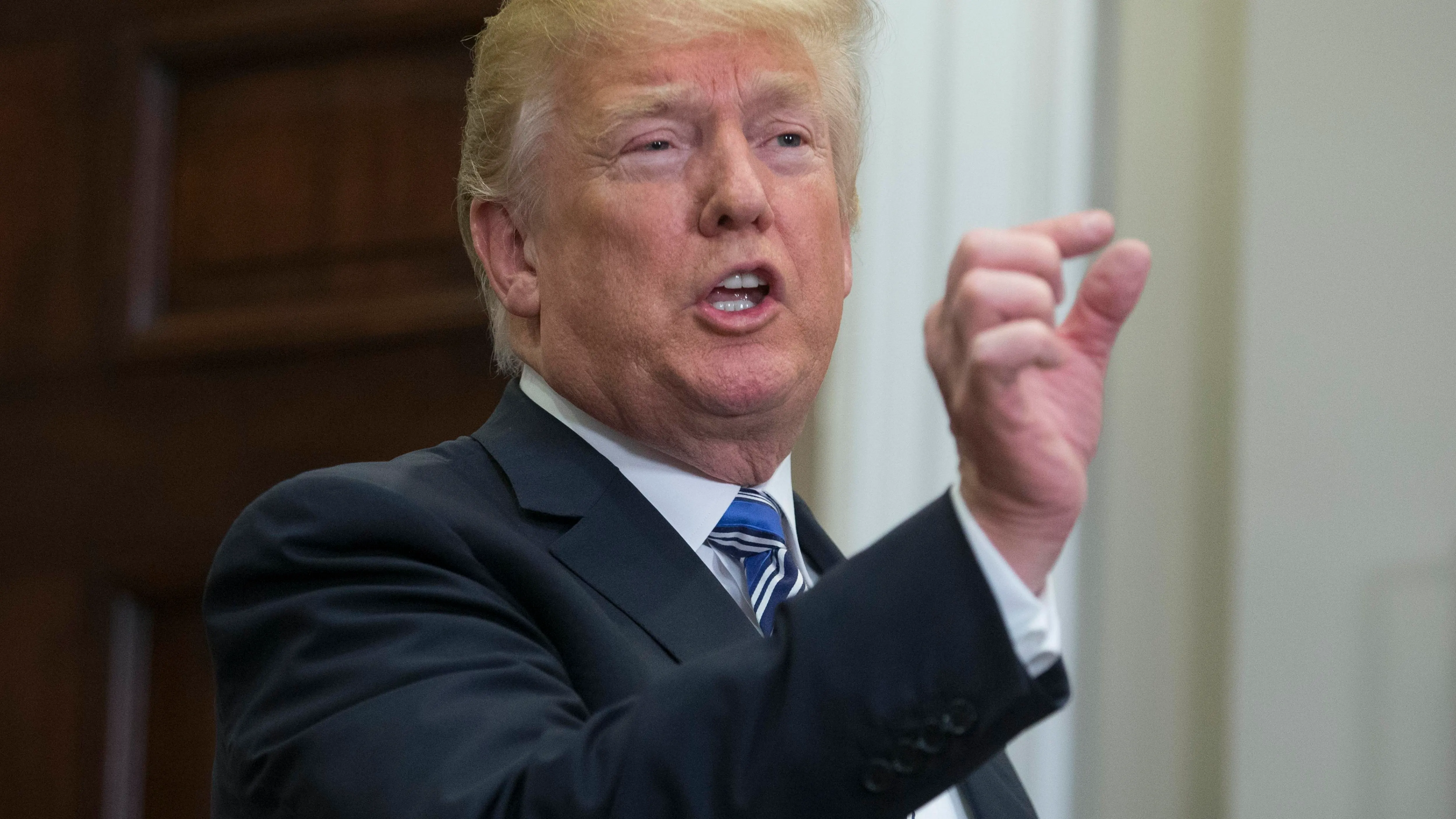 En la imagen, el presidente estadounidense, Donald J. Trump En la imagen, el presidente estadounidense, Donald J. Trump