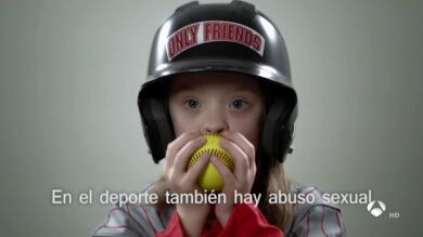 Impactante campaña contra los abusos sexuales en el deporte: 