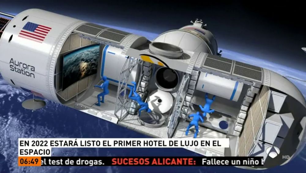 Estación Aurora: el primer hotel de lujo en el espacio