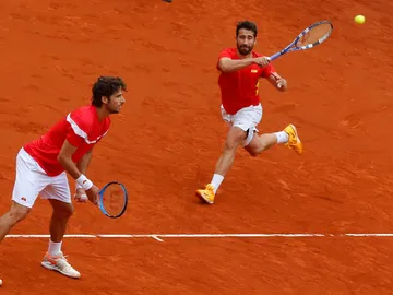 Marc López y Feliciano López Marc López y Feliciano López