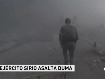El Ejército sirio asalta Duma