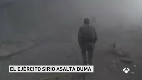 El Ejército sirio asalta Duma El Ejército sirio asalta Duma