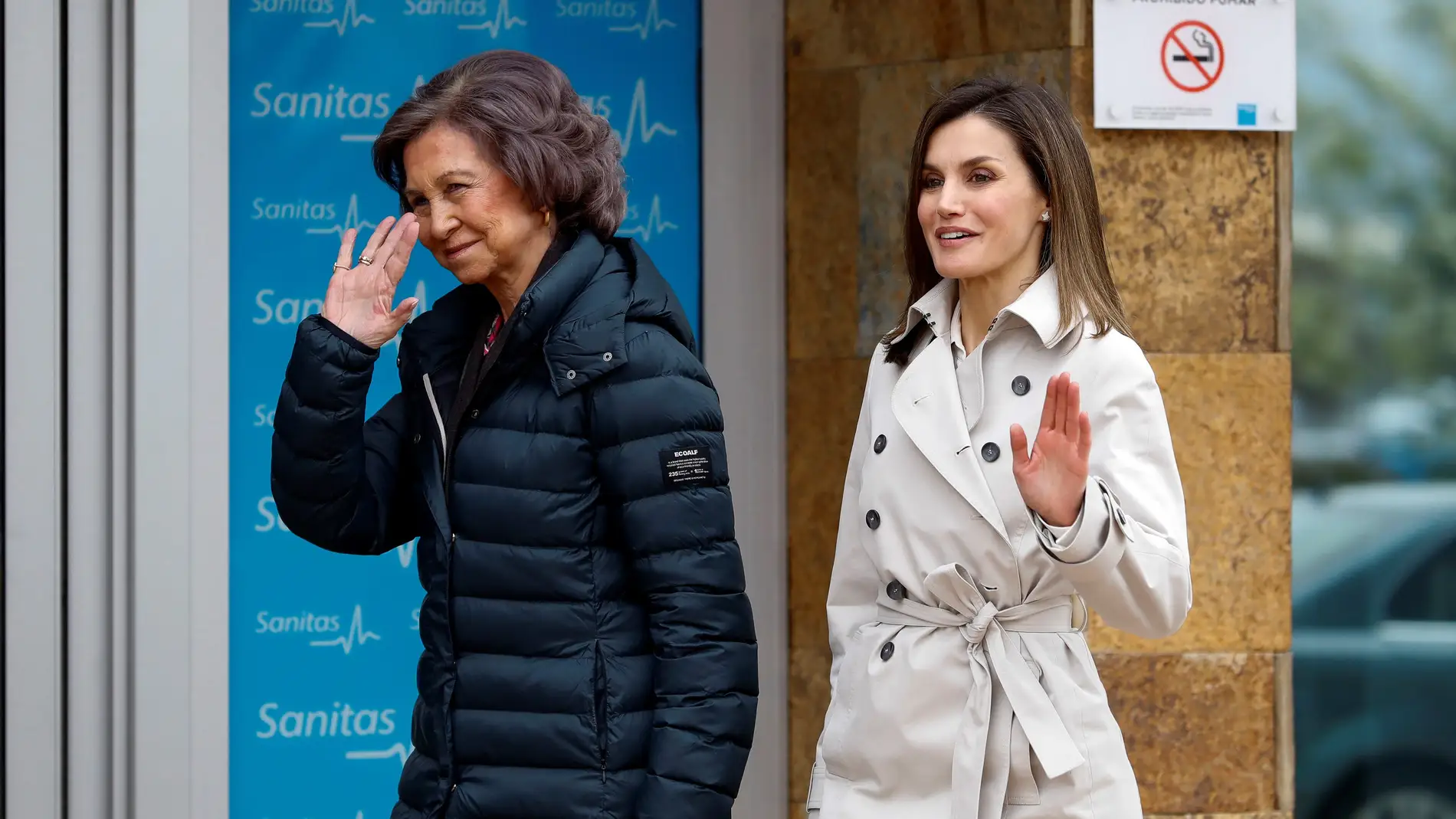 Primera imagen de las dos reinas tras su rifirrafe en Semana Santa