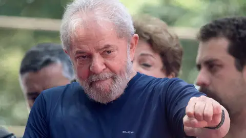 El expresidente brasileño Luiz Inacio Lula da Silva El expresidente brasileño Luiz Inacio Lula da Silva