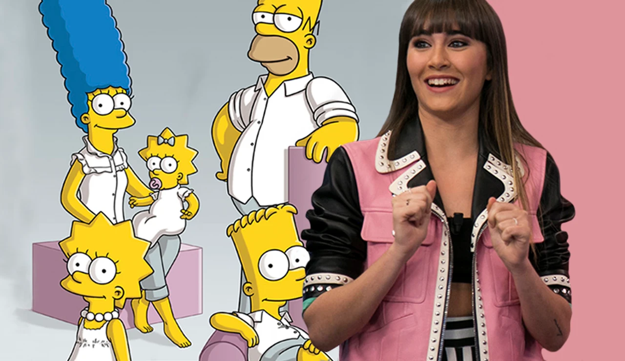 Los Simpson también predijeron la chaqueta con la que Aitana ha triunfado en 'El Hormiguero 3.0'