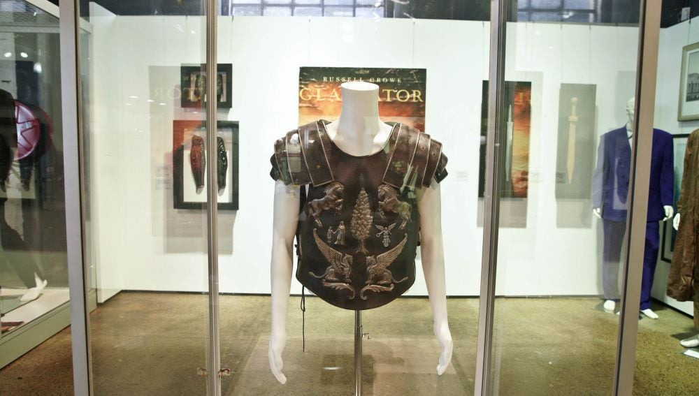 La armadura que Rusell Crowe usó en 'Gladiator'