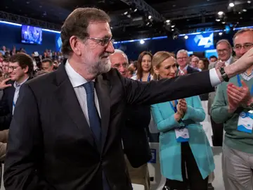 Mariano Rajoy en la clausura de la convención Mariano Rajoy en la clausura de la convención