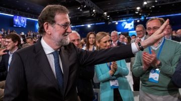 Mariano Rajoy en la clausura de la convención