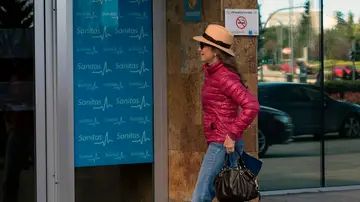 La Infanta Elena visita a su padre en el hospital La Infanta Elena visita a su padre en el hospital