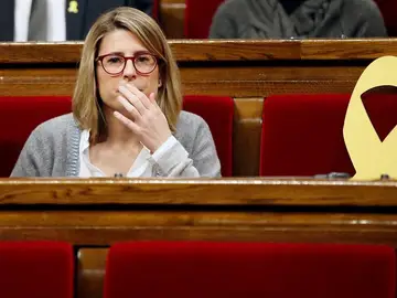 Elsa Artadi en el Parlament Elsa Artadi en el Parlament