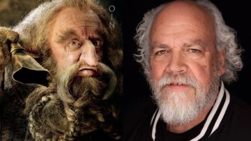 John Callen es Óin en la trilogía de 'El Hobbit'