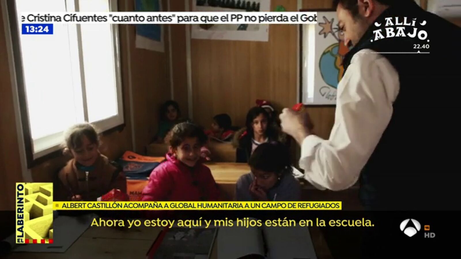 El periodista Albert Castillón visita un campo de refugiados en Jordania: 