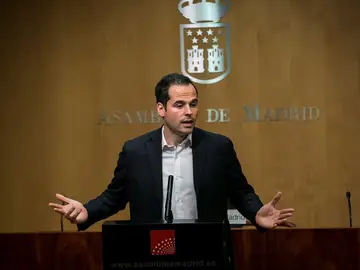 El portavoz de Ciudadanos en la Asamblea de Madrid, Ignacio Aguado El portavoz de Ciudadanos en la Asamblea de Madrid, Ignacio Aguado