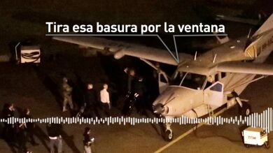 Un miembro de la torre de control al piloto que llevaba a Lula da Silva a la prisión: 