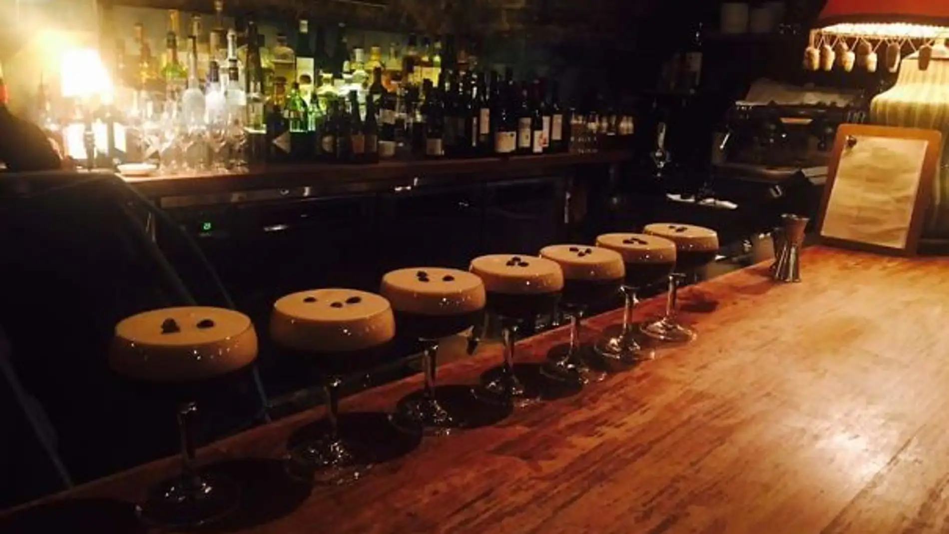 En el bar