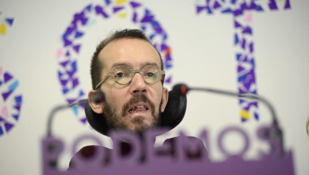 El portavoz de Podemos Pablo Echenique