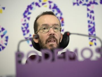 El portavoz de Podemos Pablo Echenique 