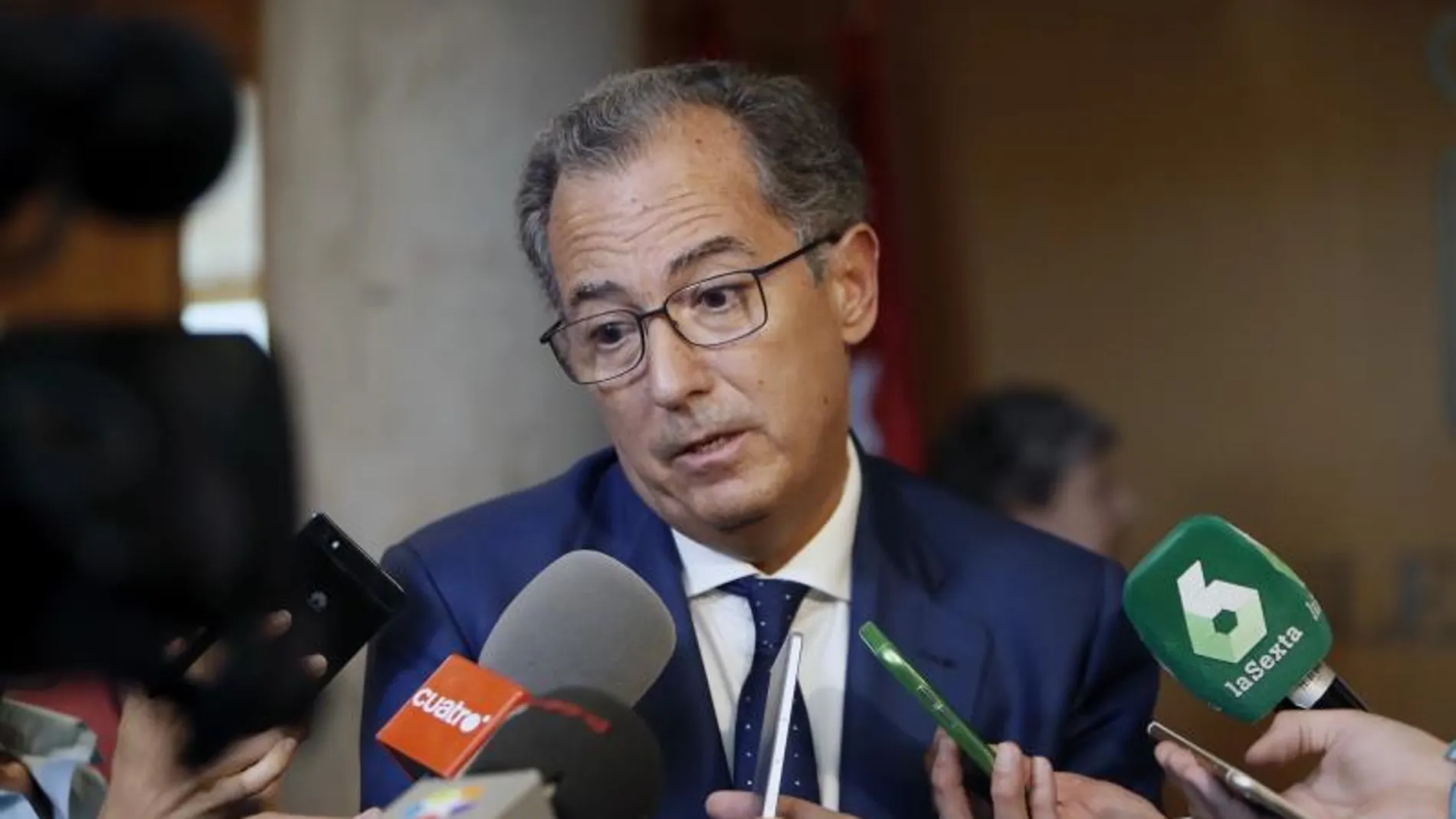El portavoz del PP en Parlamento madrileño, Enrique Ossorio El portavoz del PP en Parlamento madrileño, Enrique Ossorio