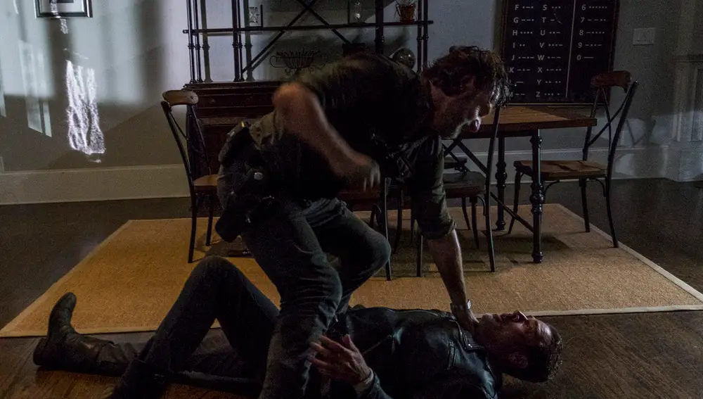 Andrew Lincoln y Jeffrey Dean Morgan en 'The Walking Dead' Andrew Lincoln y Jeffrey Dean Morgan en 'The Walking Dead'