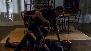 Andrew Lincoln y Jeffrey Dean Morgan en 'The Walking Dead'