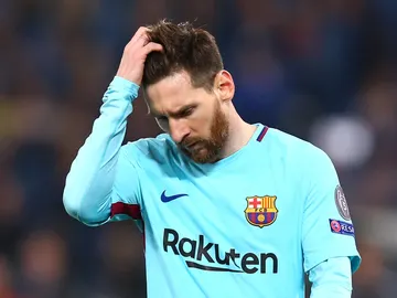 Leo Messi, tras caer eliminado Leo Messi, tras caer eliminado