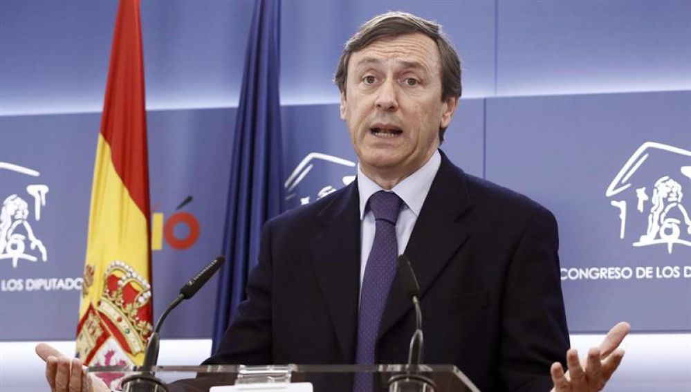 El portavoz parlamentario del PP, Rafael Hernando