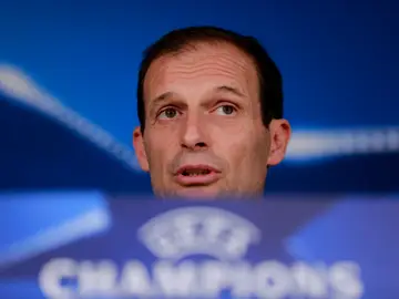 Massimiliano Allegri, en rueda de prensa Massimiliano Allegri, en rueda de prensa