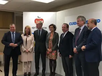 Atres media y el Ministerio de Sanidad firman el convenio "Objetivo Bienestar Junior" Atres media y el Ministerio de Sanidad firman el convenio "Objetivo Bienestar Junior"