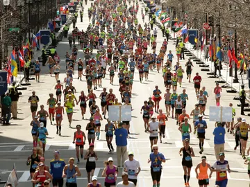 La maratón de Boston La maratón de Boston