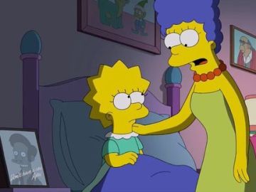 Lisa y Marge en el capítulo de 'Los Simpson'