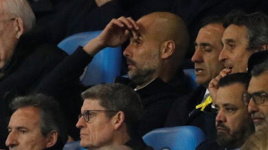 Otra noche para el olvido de Guardiola en Europa: así vivió la eliminación ante el Liverpool