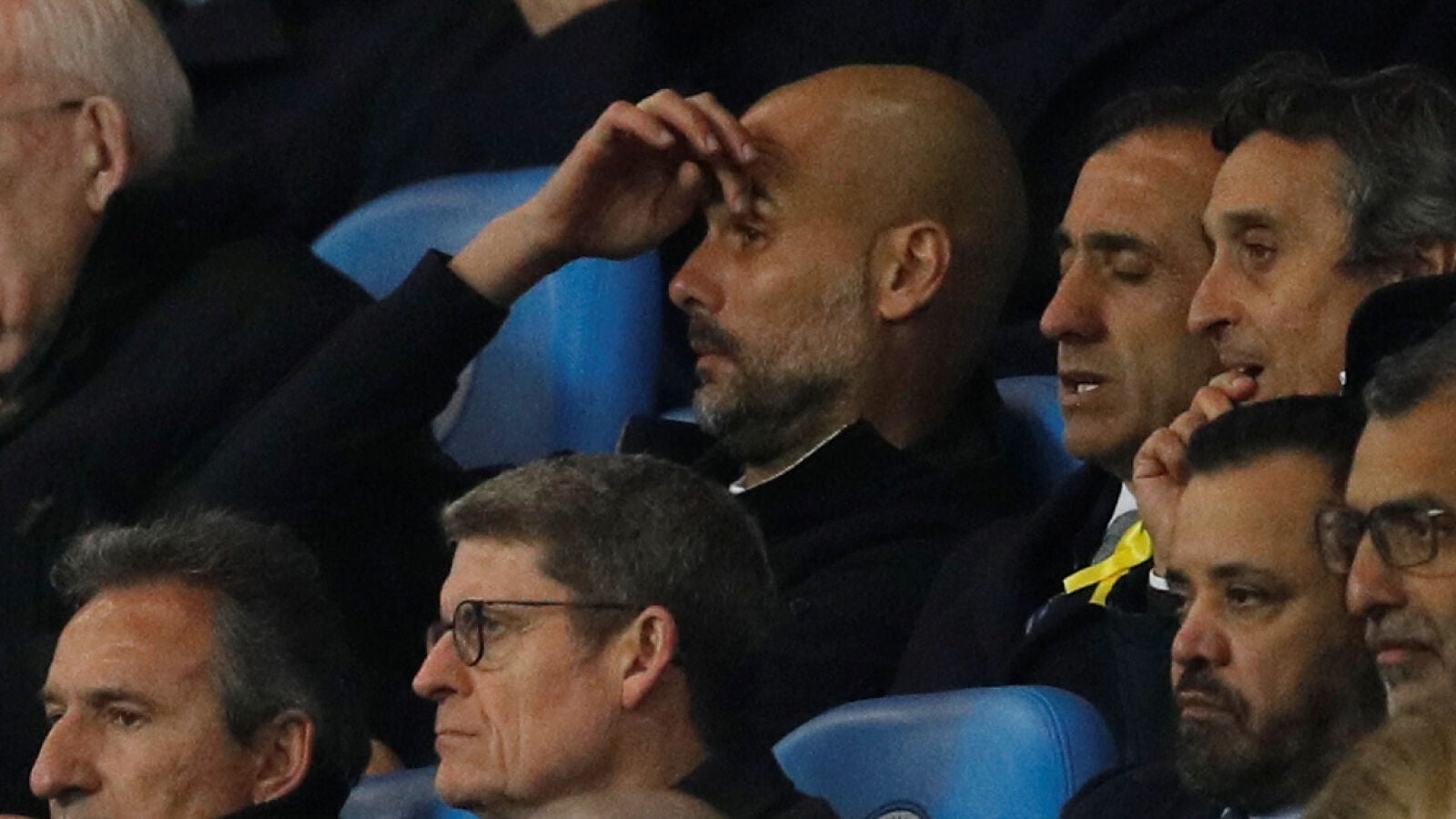 Otra noche para el olvido de Guardiola en Europa: así vivió la eliminación ante el Liverpool