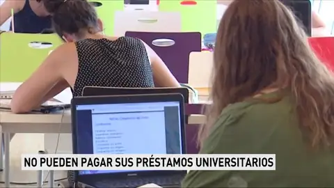 No pueden pagar sus préstamos universitarios No pueden pagar sus préstamos universitarios