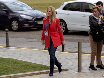 Cristina Cifuentes en la convención nacional del PP en Sevilla Cristina Cifuentes en la convención nacional del PP en Sevilla