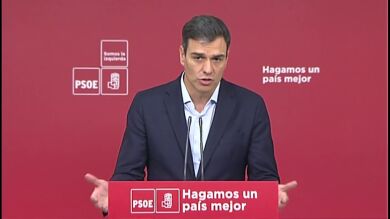 Pedro Sánchez pide a Rivera que 