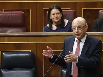 El ministro de Hacienda, Cristóbal Montoro El ministro de Hacienda, Cristóbal Montoro