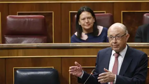 El ministro de Hacienda, Cristóbal Montoro El ministro de Hacienda, Cristóbal Montoro