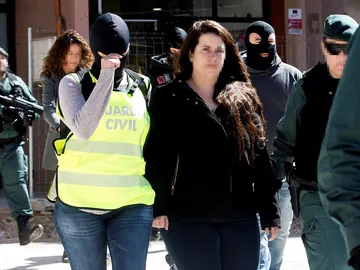 La detenida como cabecilla de los CDR La detenida como cabecilla de los CDR