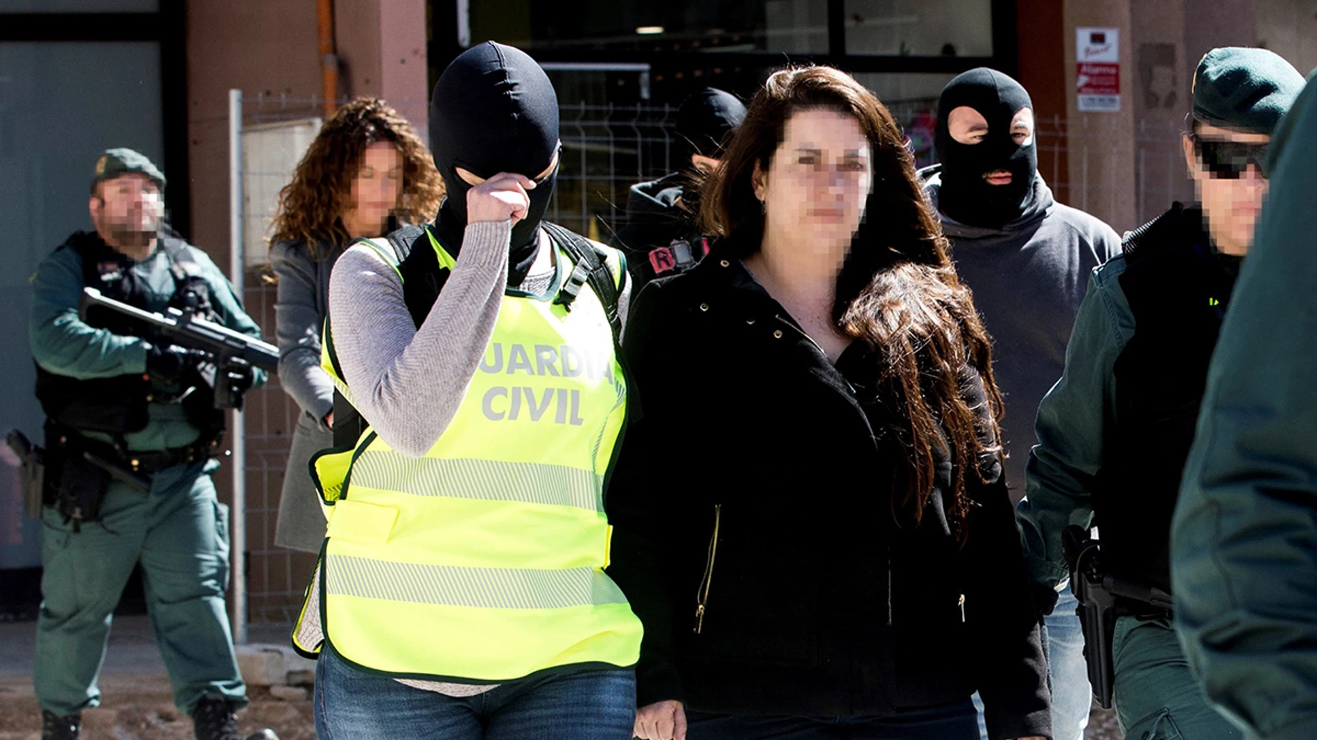 La detenida como cabecilla de los CDR La detenida como cabecilla de los CDR